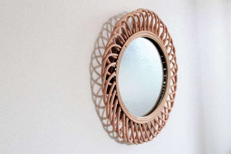 rotta rattan mirror ellipse S