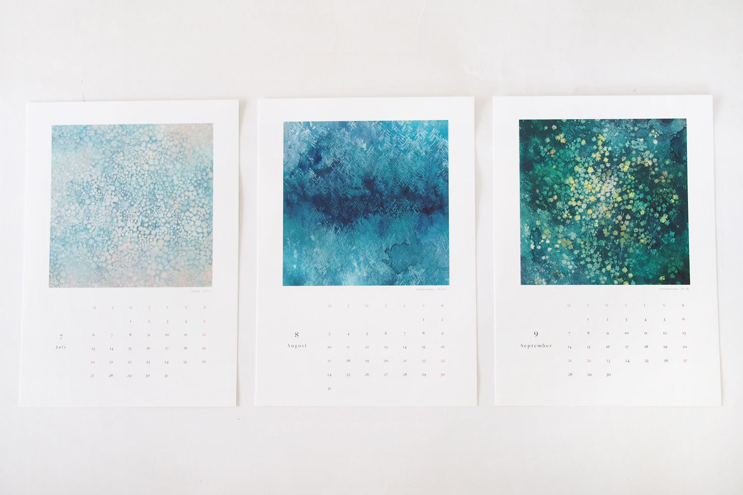 2026 Calendar - ever-changing landscape - / arkietti