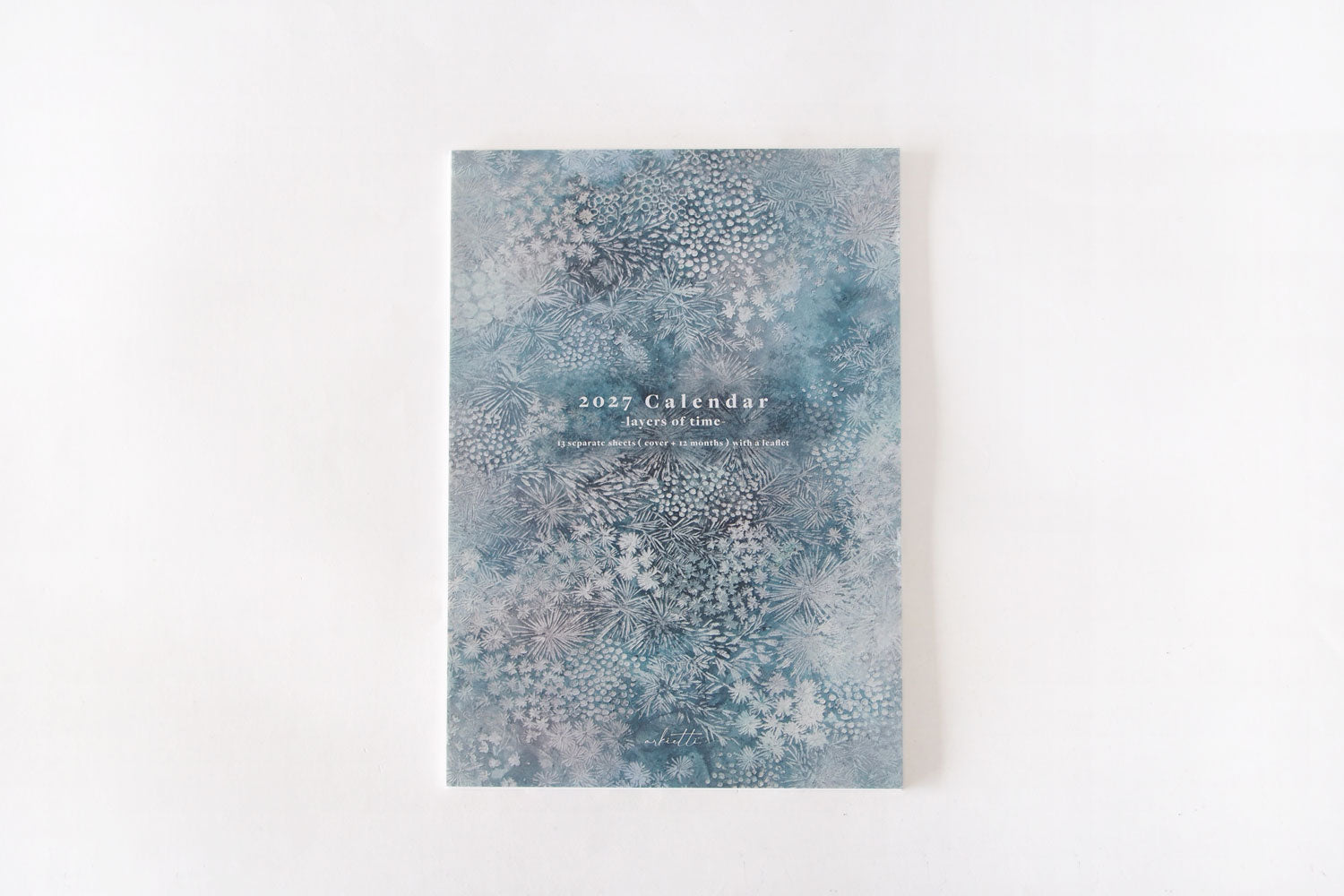 2027 Calendar - layers of time - ／ arkietti