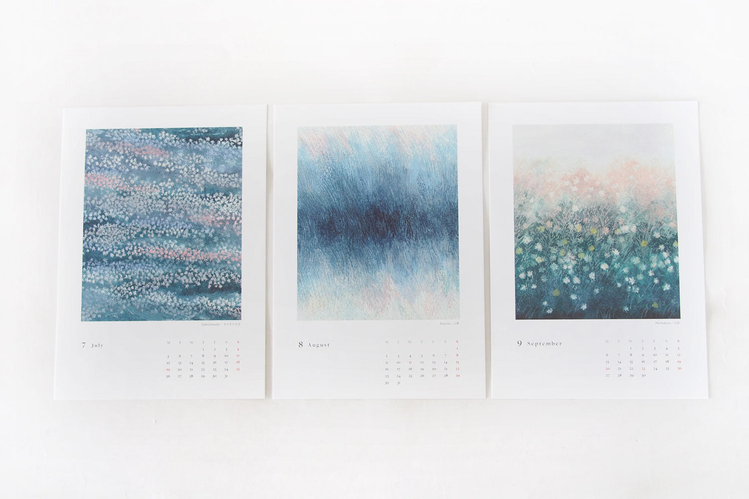 2027 Calendar - layers of time - ／ arkietti