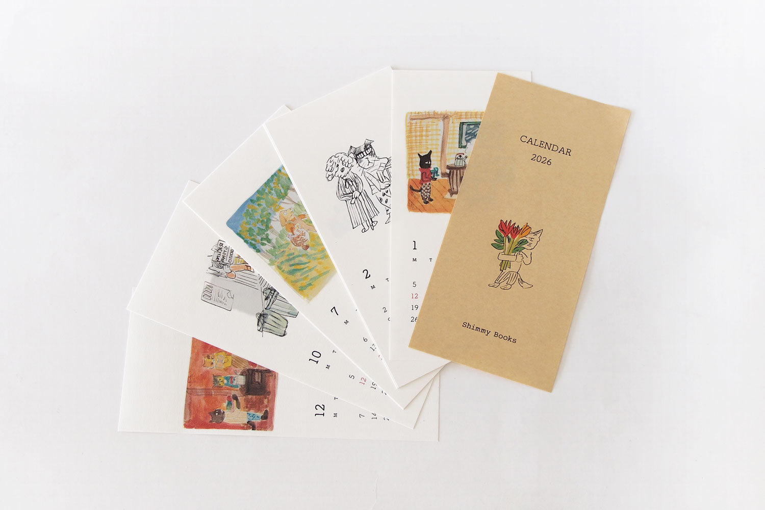 shimmy books 2026 カレンダー