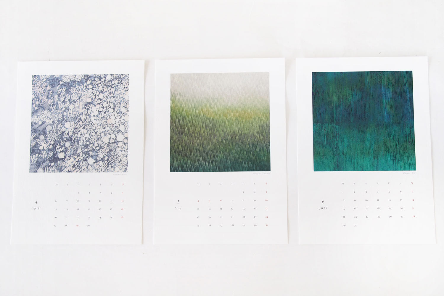 2026 Calendar - ever-changing landscape - ／ arkietti