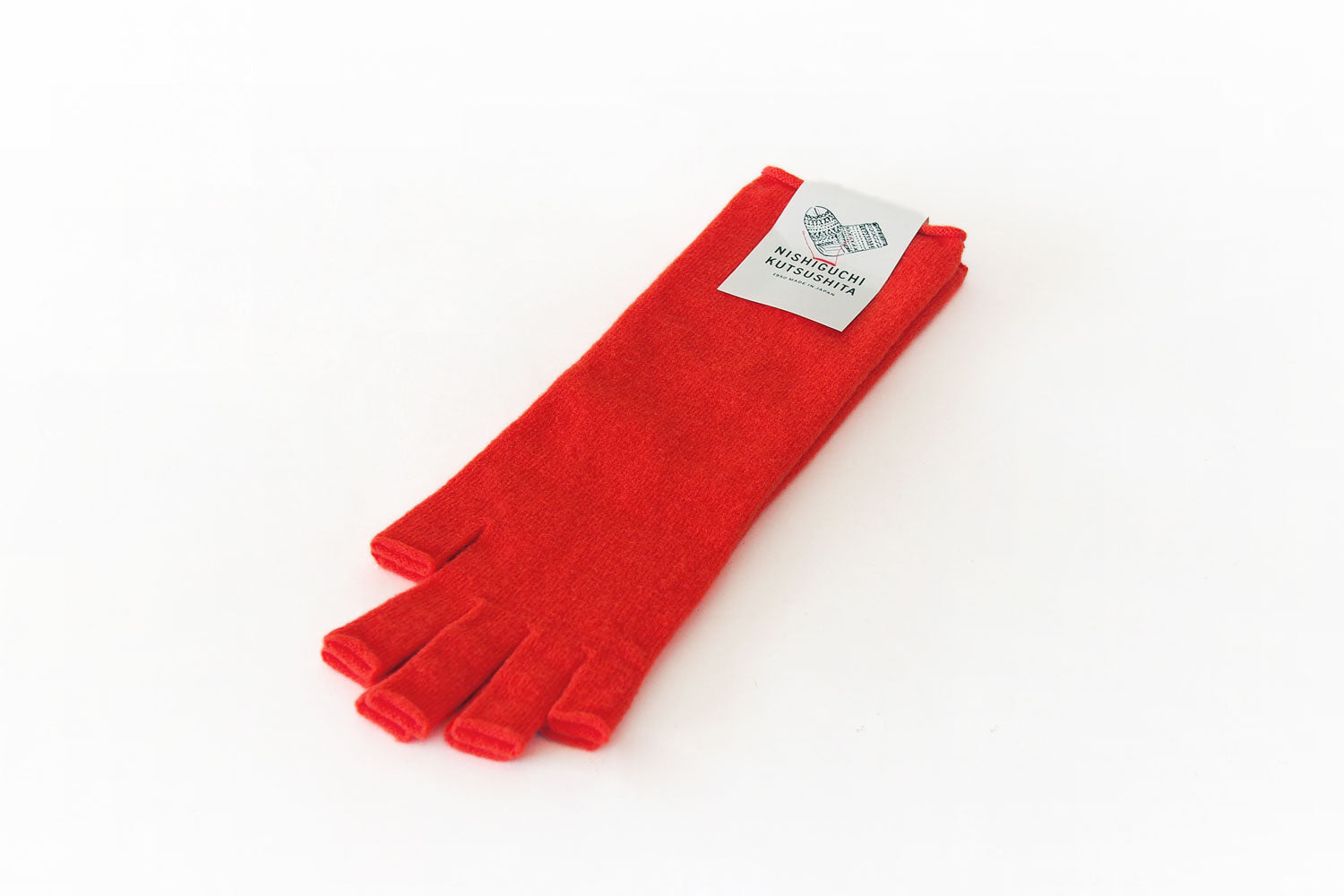 メリノウール100％アームウォーマー／NISHIGUCHI KUTSUSHITA