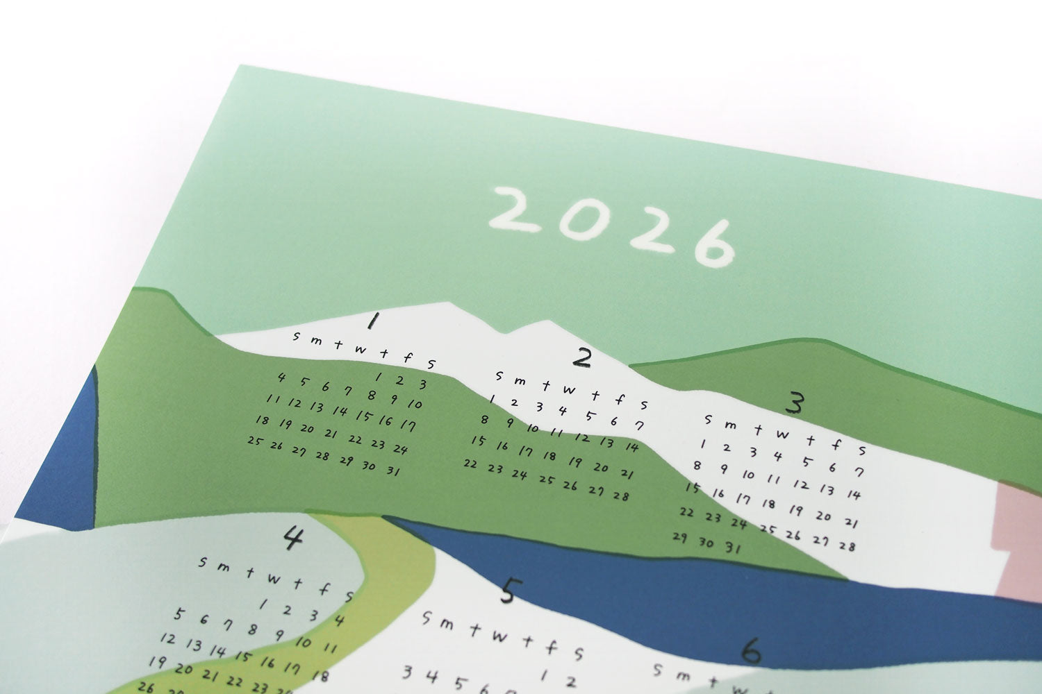 HIGASHI ALPS 2026 山のカレンダー ／ 落合恵