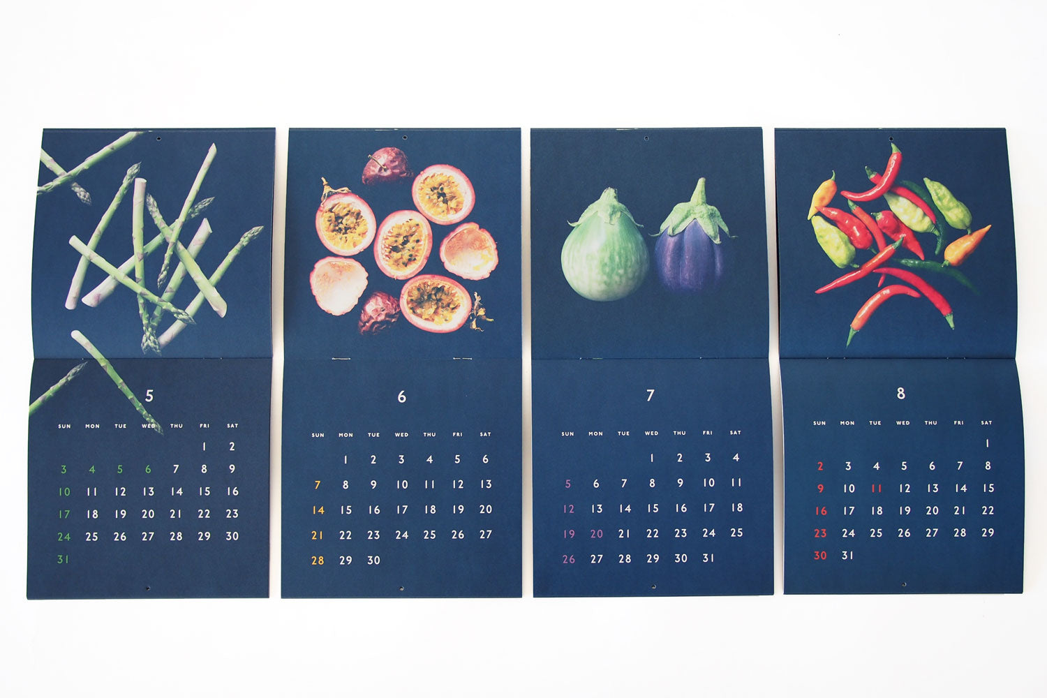 SSAW お野菜カレンダー2026 ／ たかはしよしこ