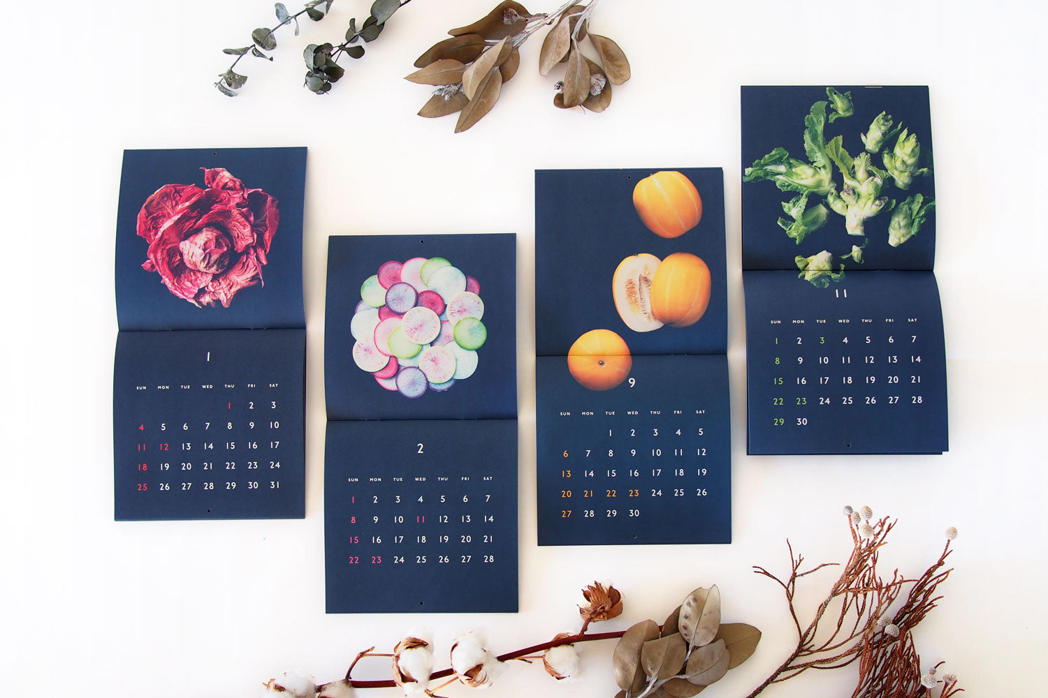 SSAW お野菜カレンダー2026 ／ たかはしよしこ