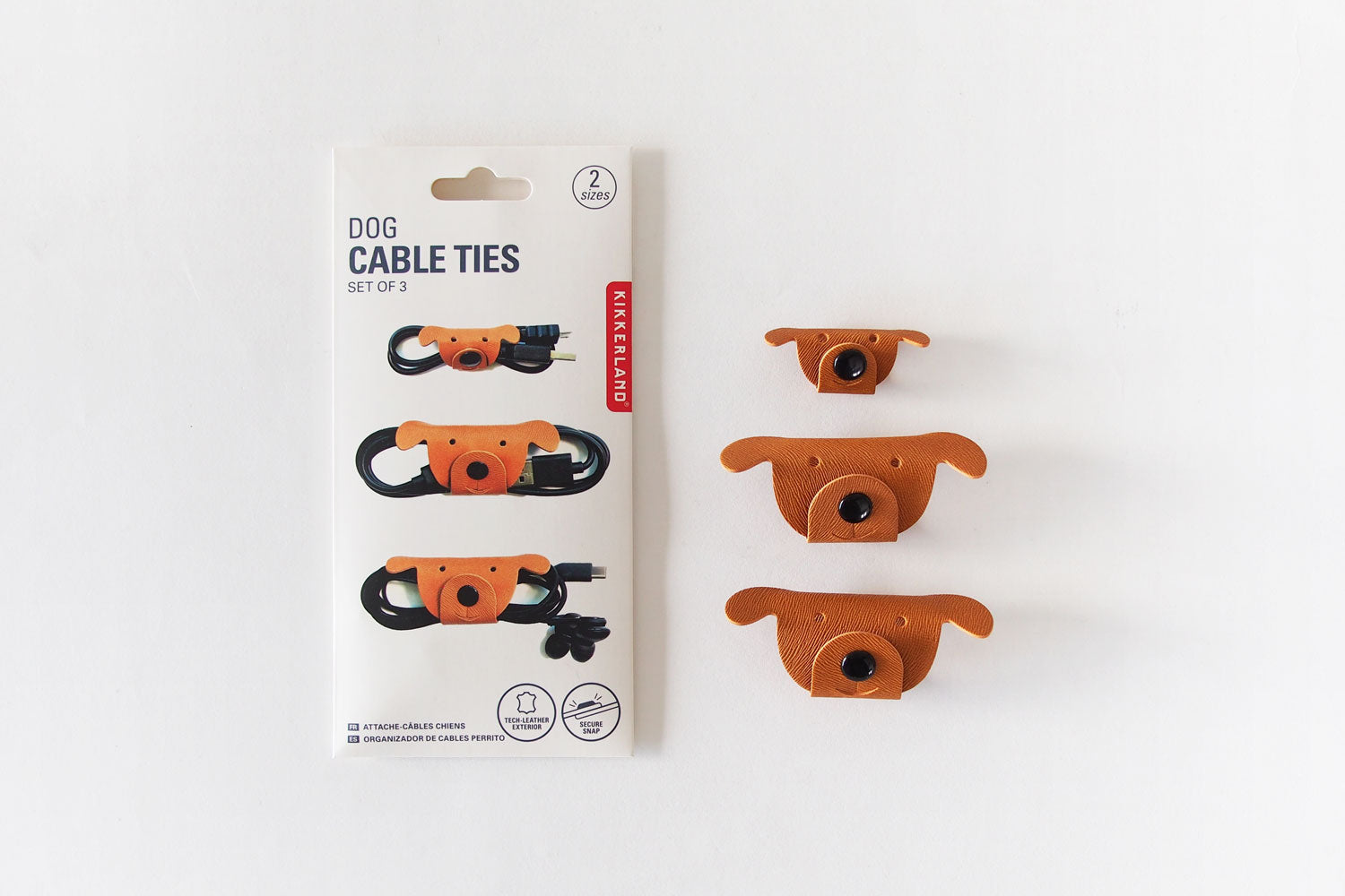 犬／猫のケーブルホルダーセット ／ KIKKERLAND