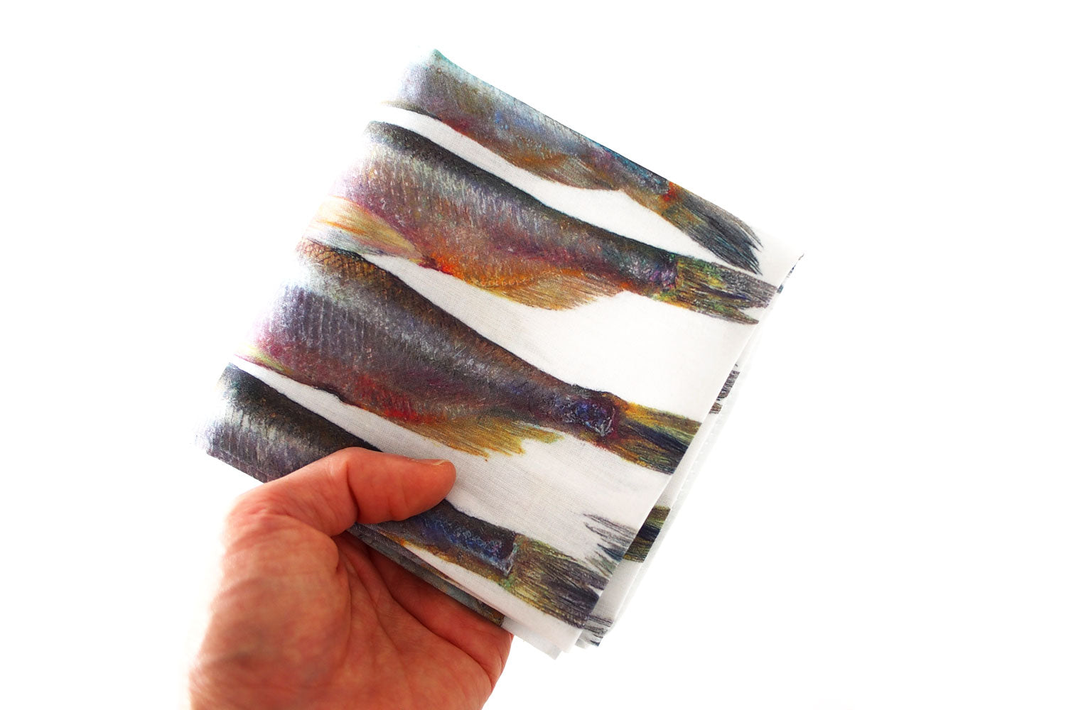 ししゃもハンカチ ／ 加藤休ミ