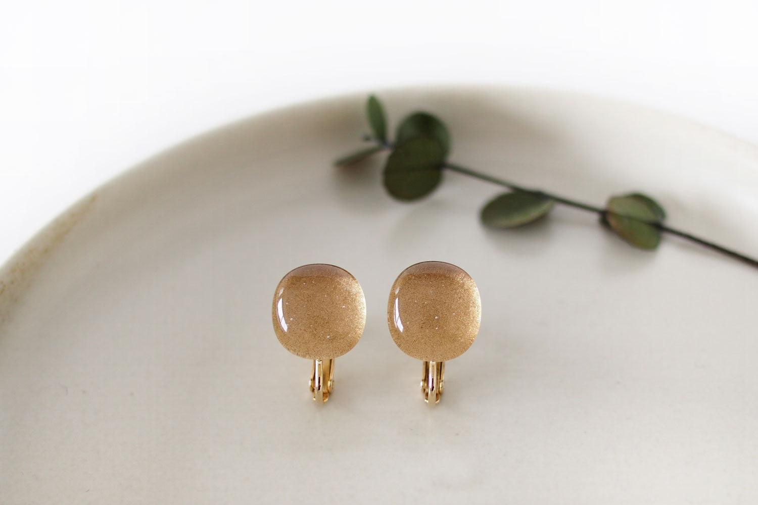 DROP Series ペアイヤリング（ゴールド）／BLUEPOND