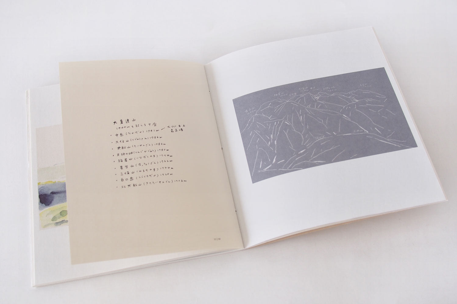 保手濱拓 作品集「Field Notes Kuju Aso 2025」（MINOU BOOKS）