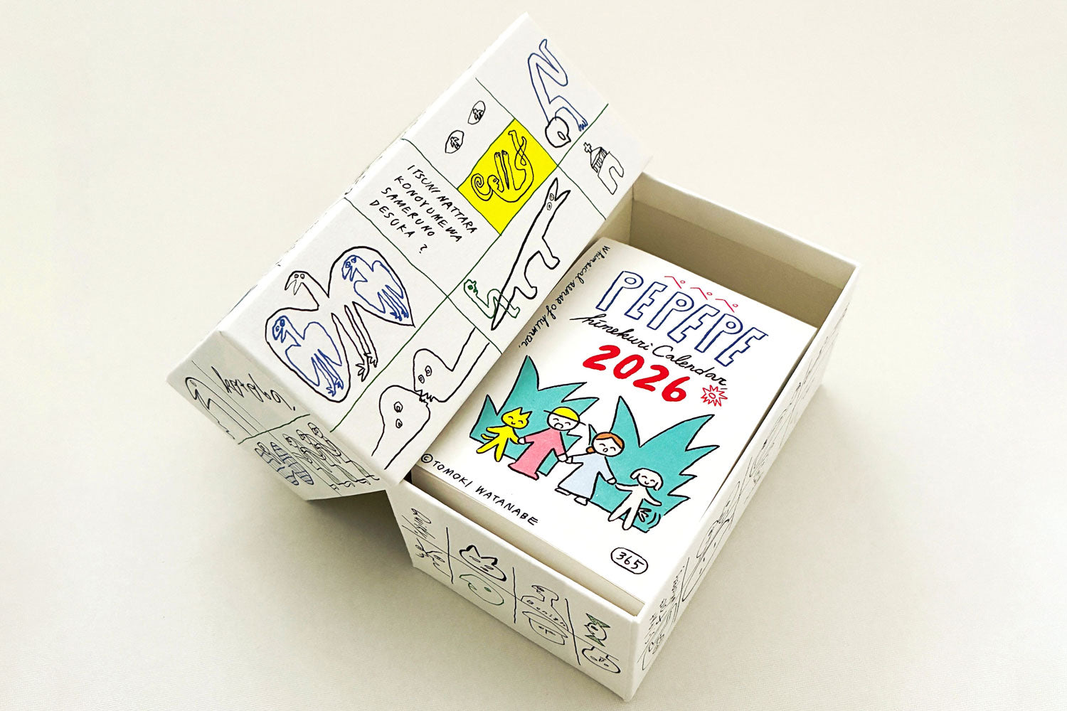 【予約商品】ぺぺぺ日めくりカレンダー 2026