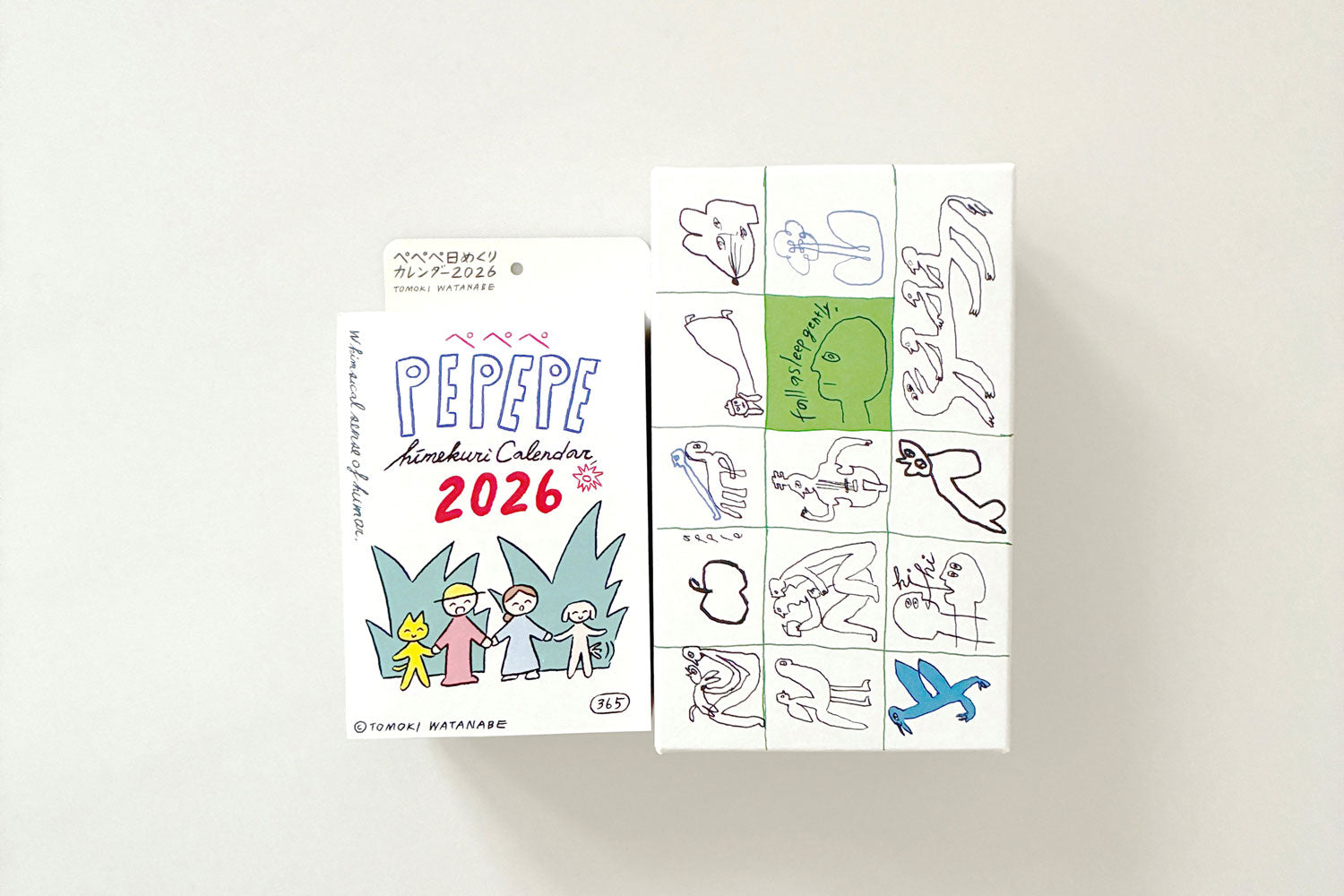 【予約商品】ぺぺぺ日めくりカレンダー 2026 （BOXセット）